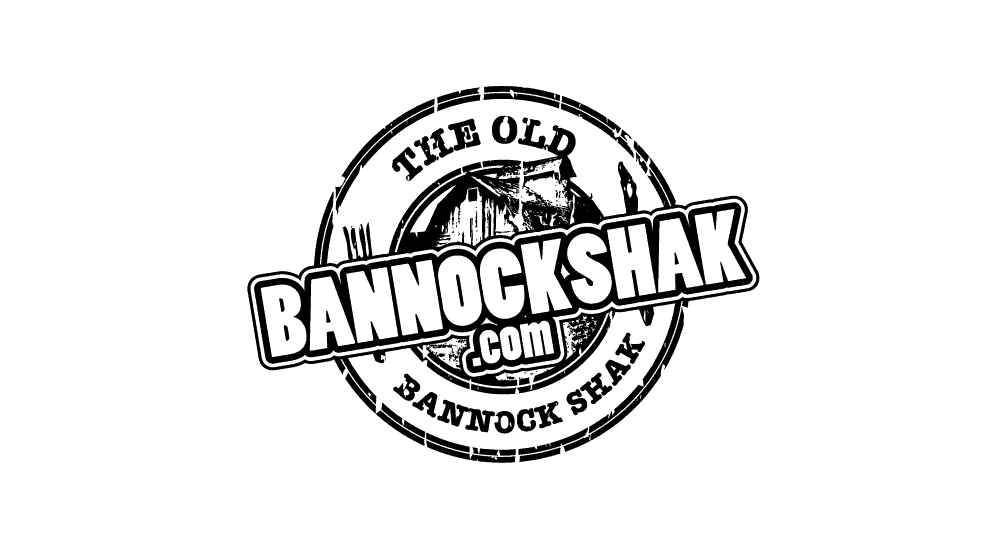Bannockshak black logo
