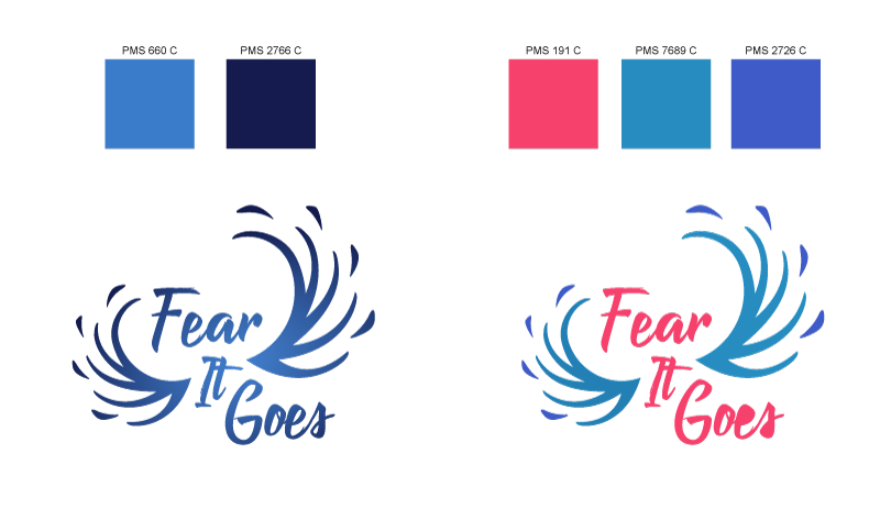 Fear It Goes - brand color guidelines