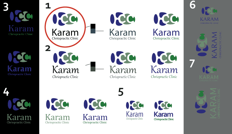 KCC logos in black and white