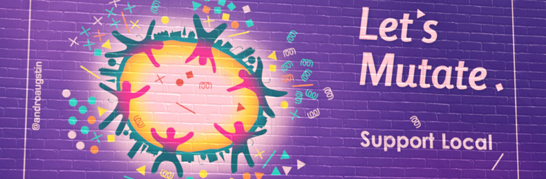 Let's Mutate - Mural Design