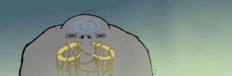 clip from animation wohball